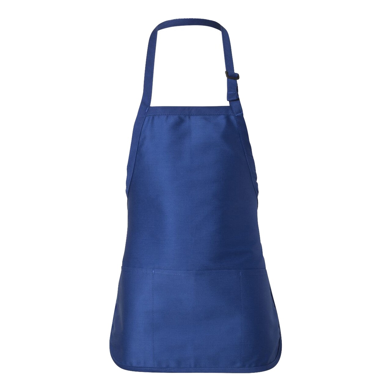 Q-Tees Full-Length Kitchen Apron with Front Pocket, Multiuse Bib Apron